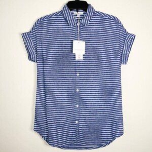 BeachLunchLounge Spencer Linen Blend Blouse